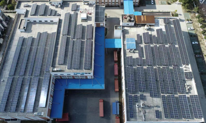 莎美娜制衣屋頂光伏